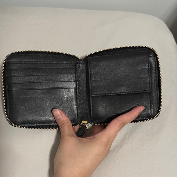 Madewell Black Leather Wallet - Picture 2 of 5
